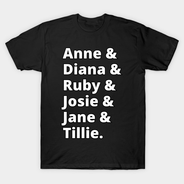 The Girls T-Shirt by Zero Pixel